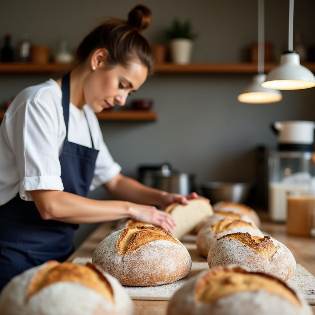 Sourdough bread making workshop